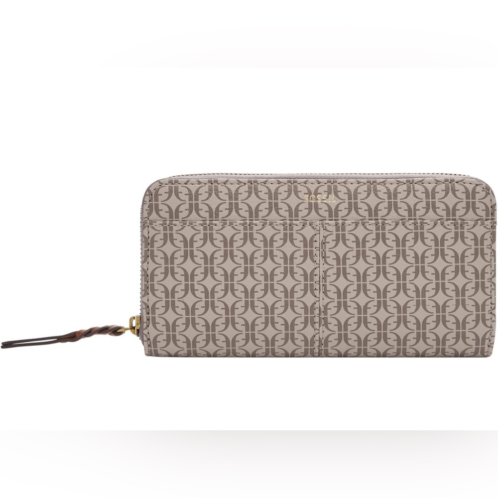 FOSSIL TARA ZIP CLUTCH WALLET NWT
